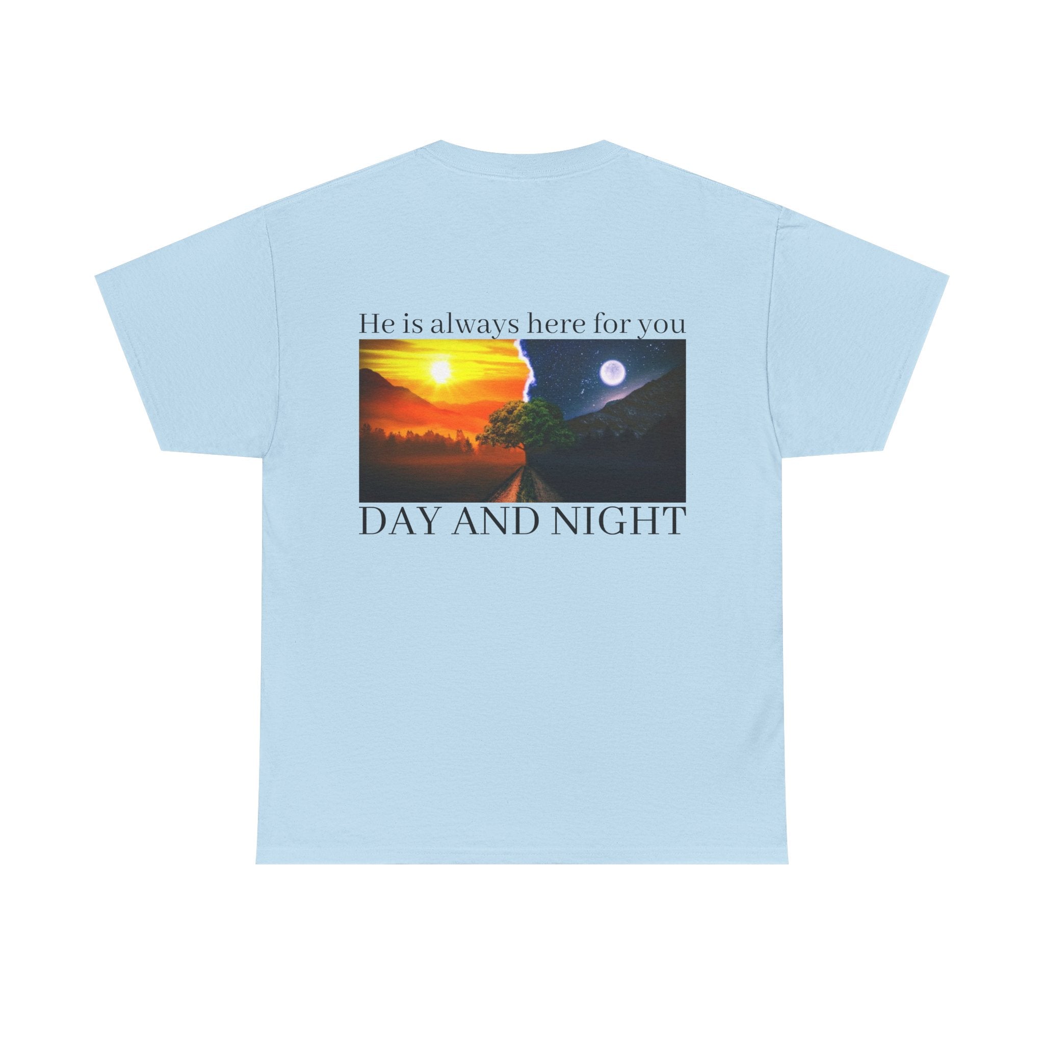 Heavy Cotton Tee - Day and Night