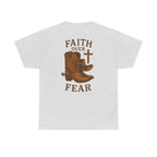Heavy Cotton Tee - Faith Over Fear