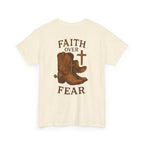 Heavy Cotton Tee - Faith Over Fear