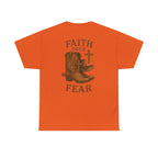 Heavy Cotton Tee - Faith Over Fear