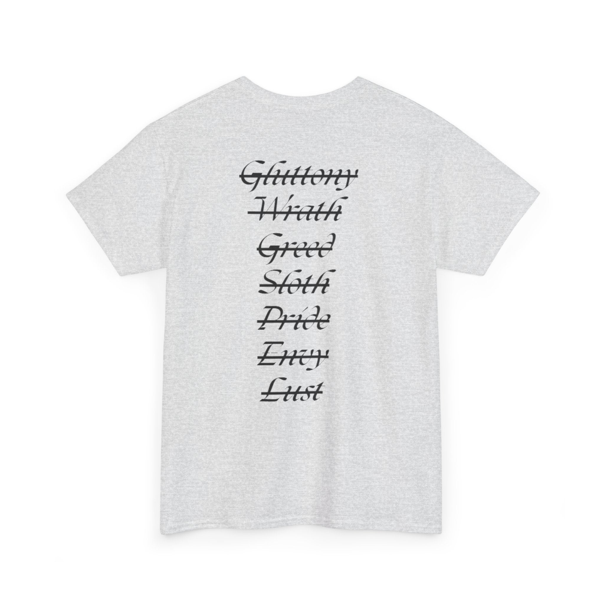 Heavy Cotton Tee - 7 sins