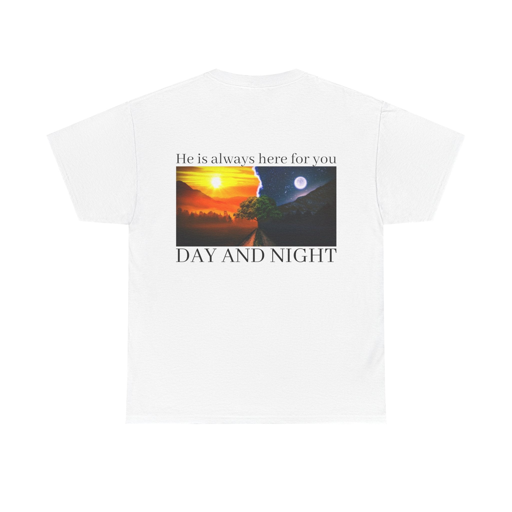 Heavy Cotton Tee - Day and Night