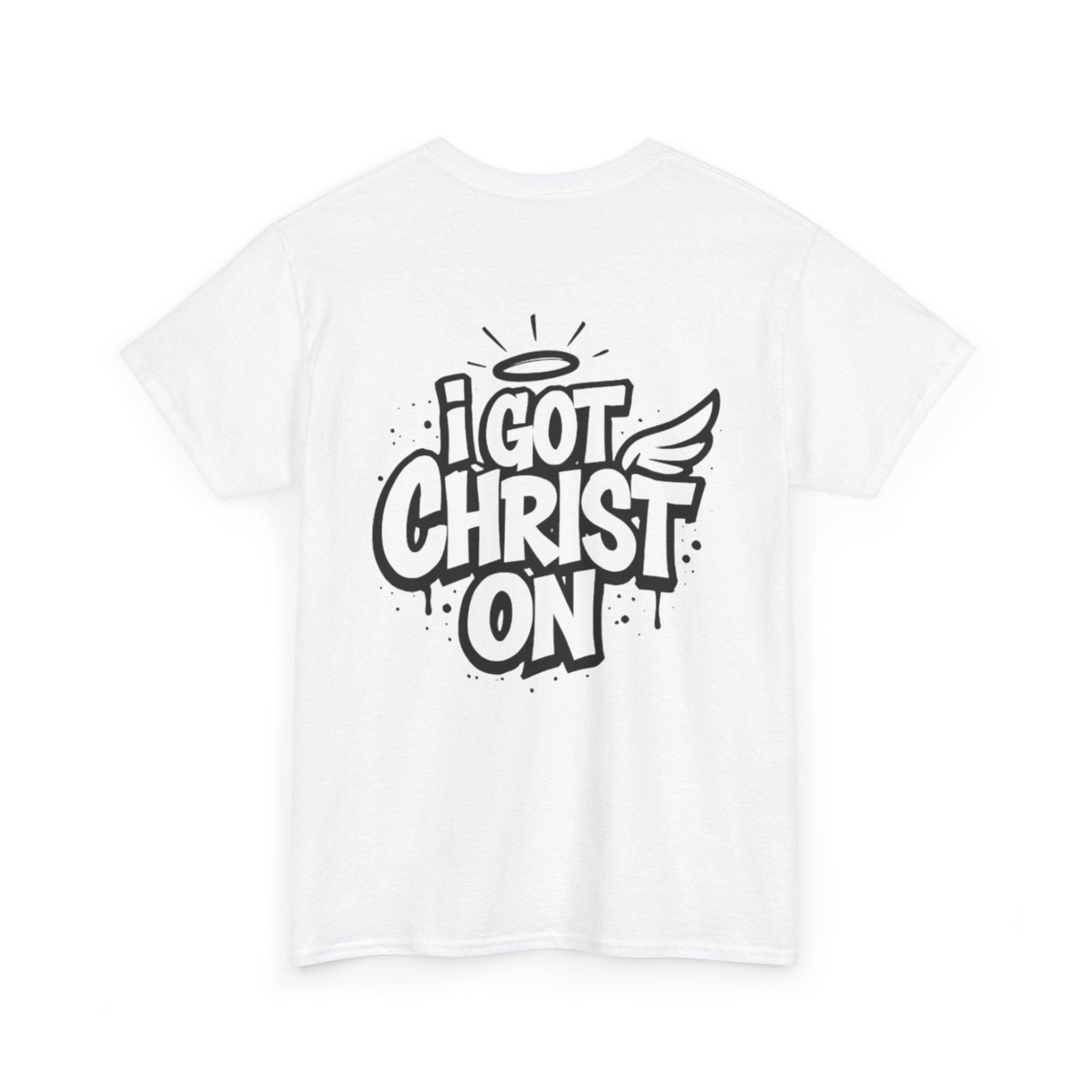 Heavy Cotton Tee - Graffiti "I Got Christ On"