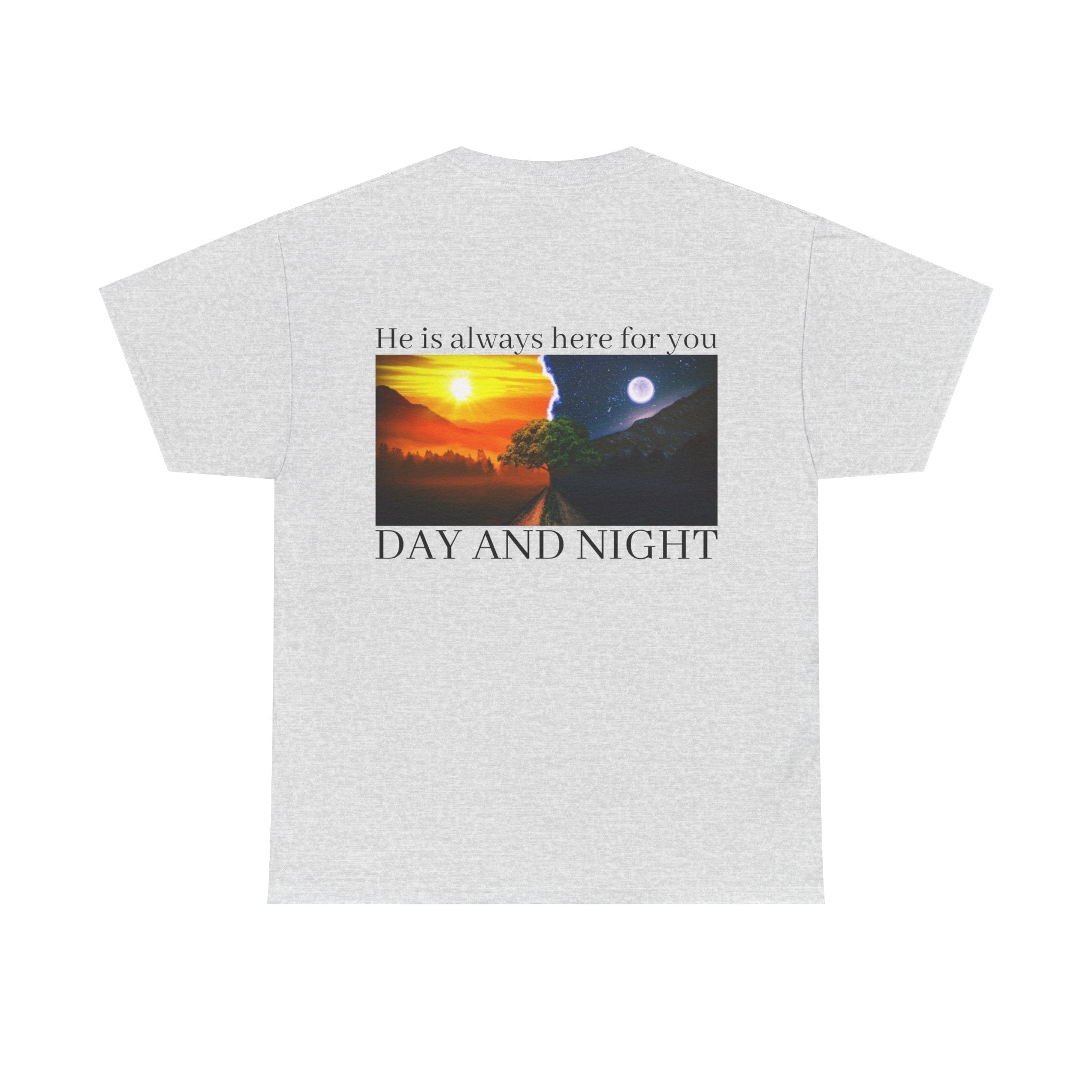 Heavy Cotton Tee - Day and Night