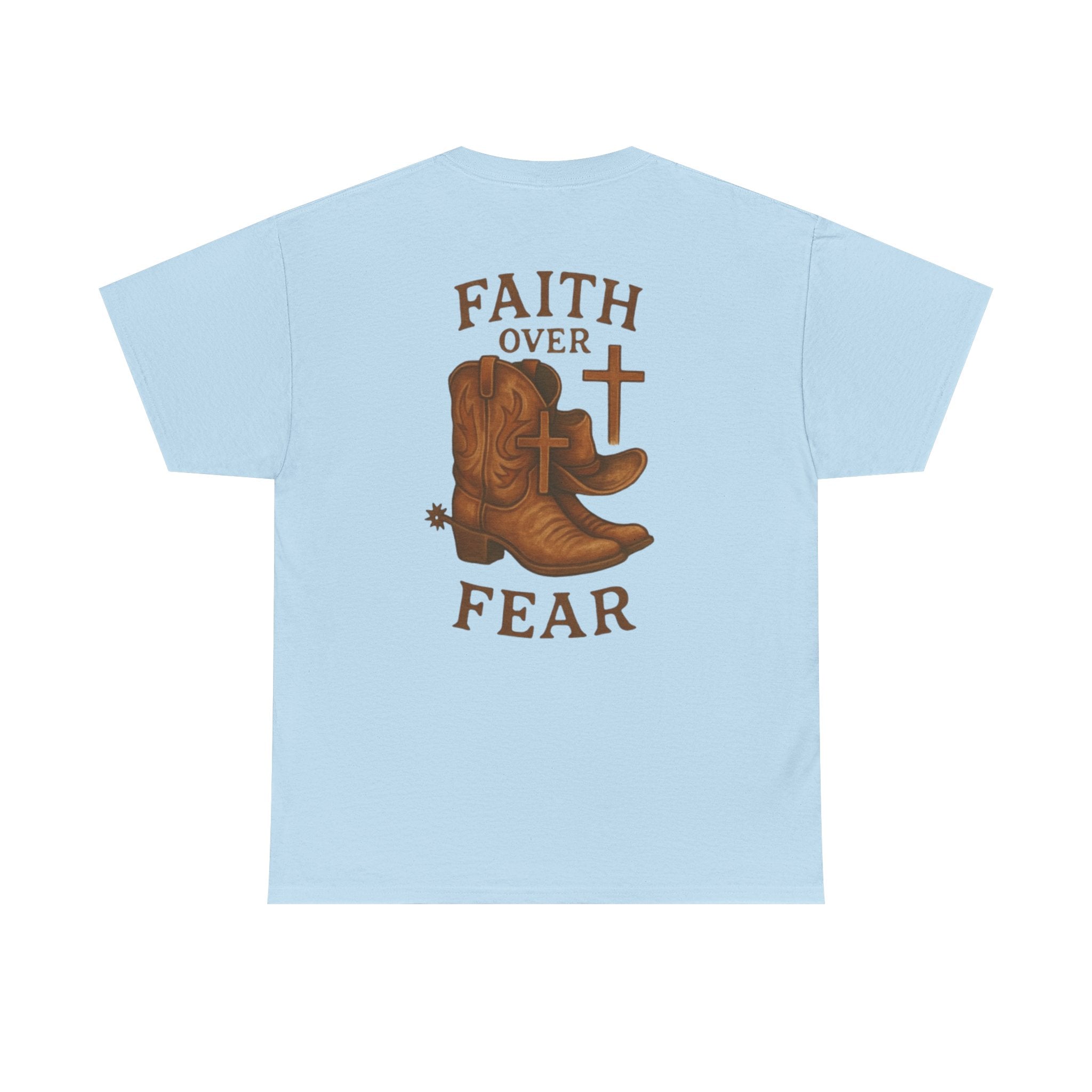 Heavy Cotton Tee - Faith Over Fear