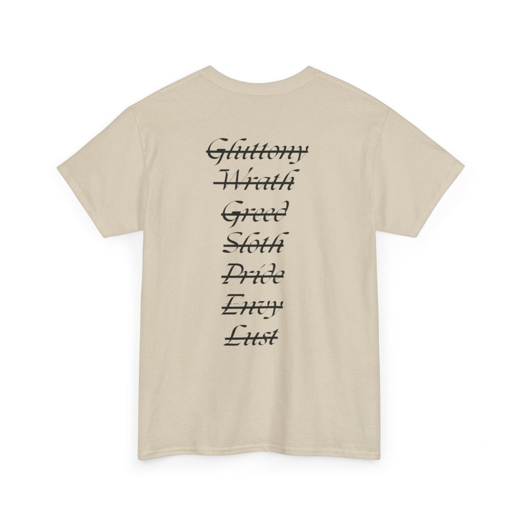 Heavy Cotton Tee - 7 sins