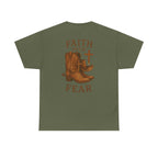 Heavy Cotton Tee - Faith Over Fear