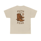 Heavy Cotton Tee - Faith Over Fear