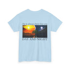Heavy Cotton Tee - Day and Night