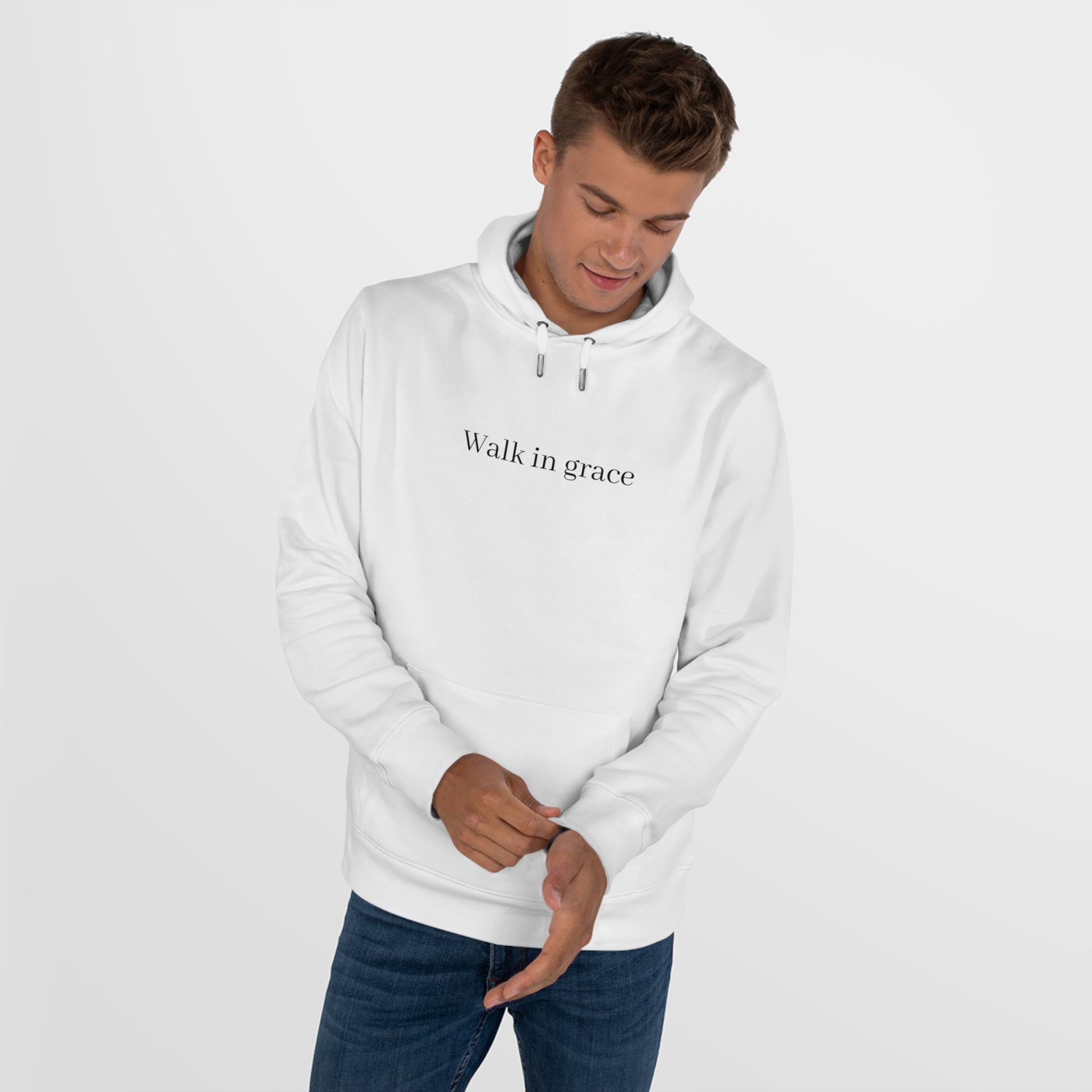 Hooded Sweatshirt - Walk in Grace est 2025