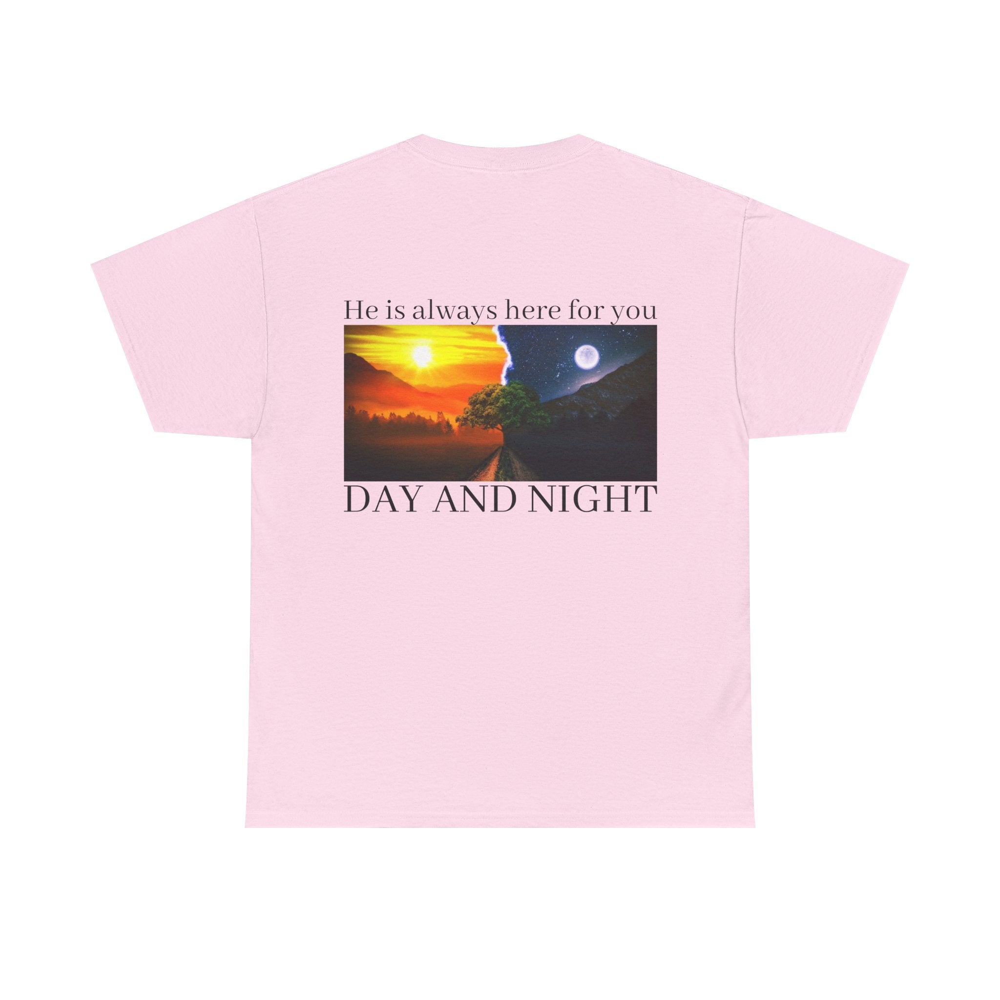 Heavy Cotton Tee - Day and Night