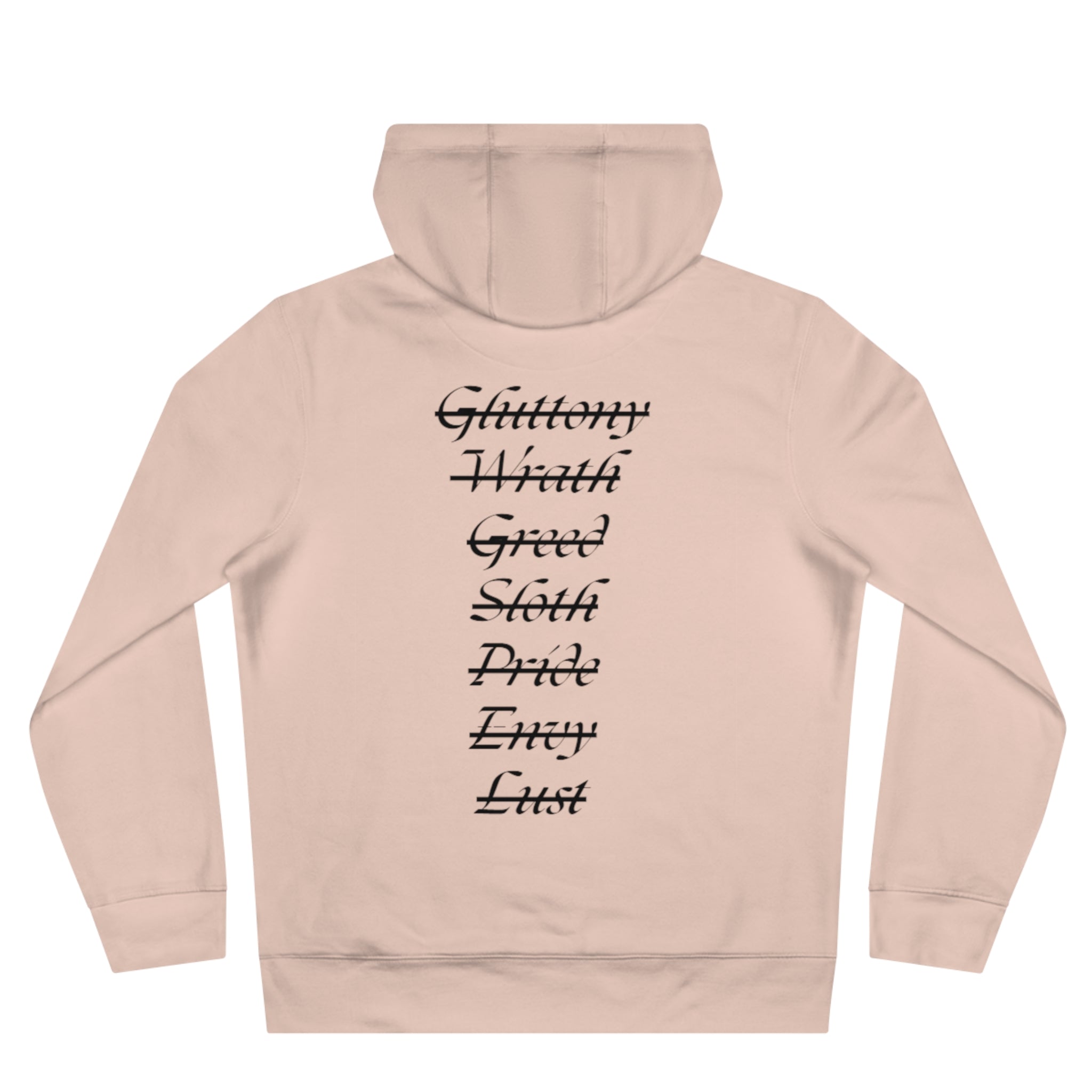 Hooded Sweatshirt - 7 sins