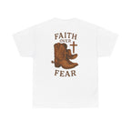 Heavy Cotton Tee - Faith Over Fear