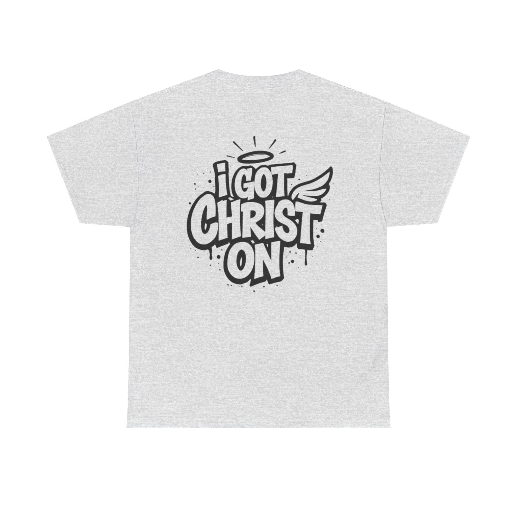 Heavy Cotton Tee - Graffiti "I Got Christ On"