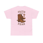 Heavy Cotton Tee - Faith Over Fear