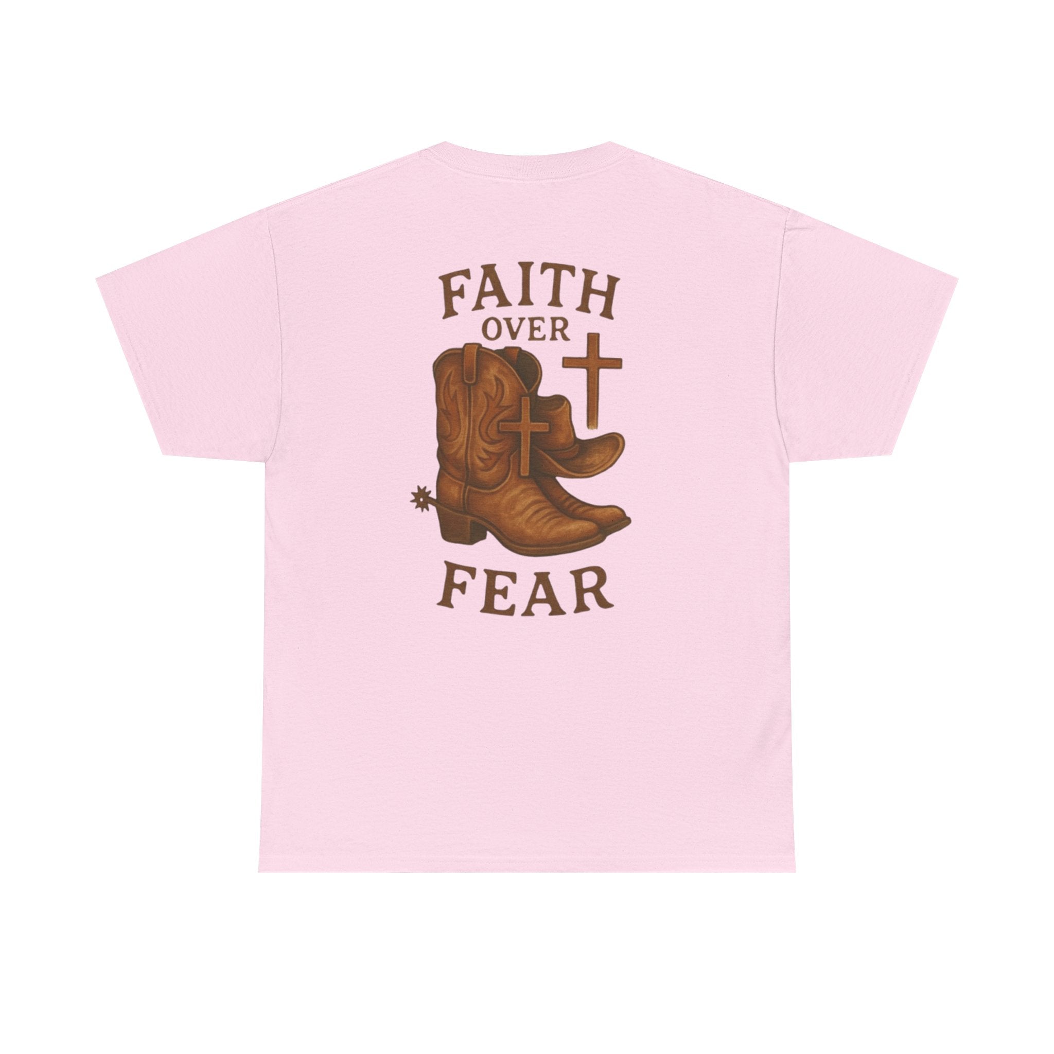 Heavy Cotton Tee - Faith Over Fear
