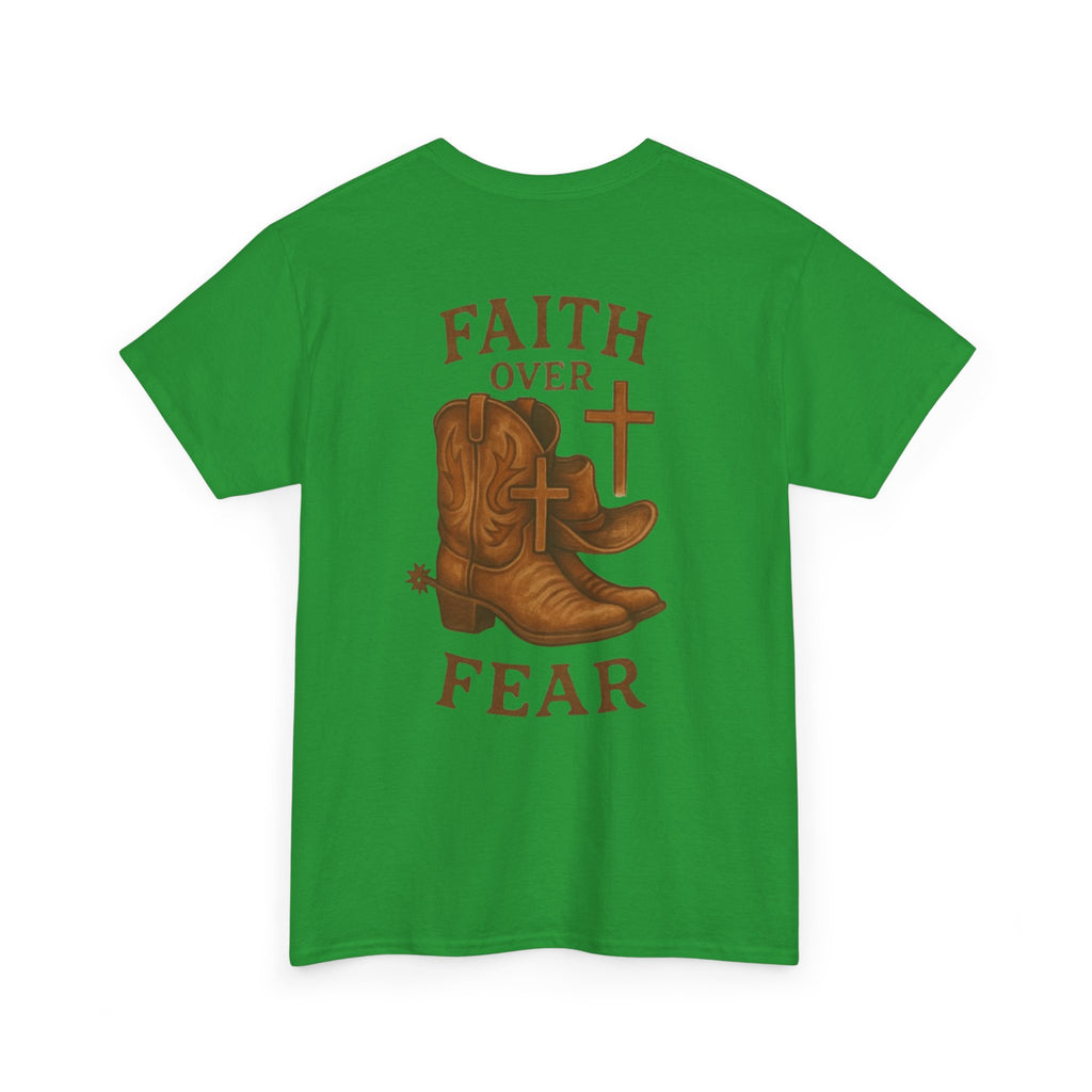 Heavy Cotton Tee - Faith Over Fear