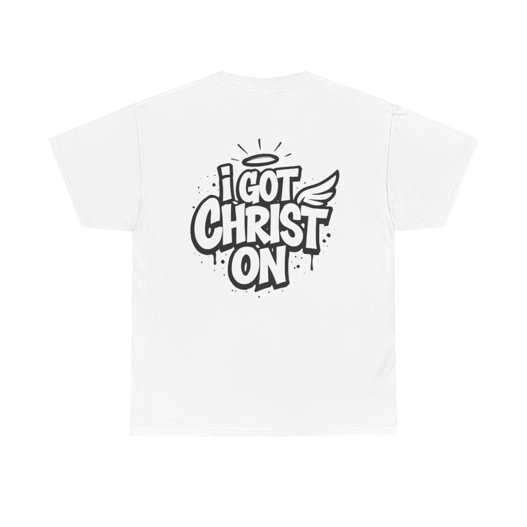Heavy Cotton Tee - Graffiti "I Got Christ On"