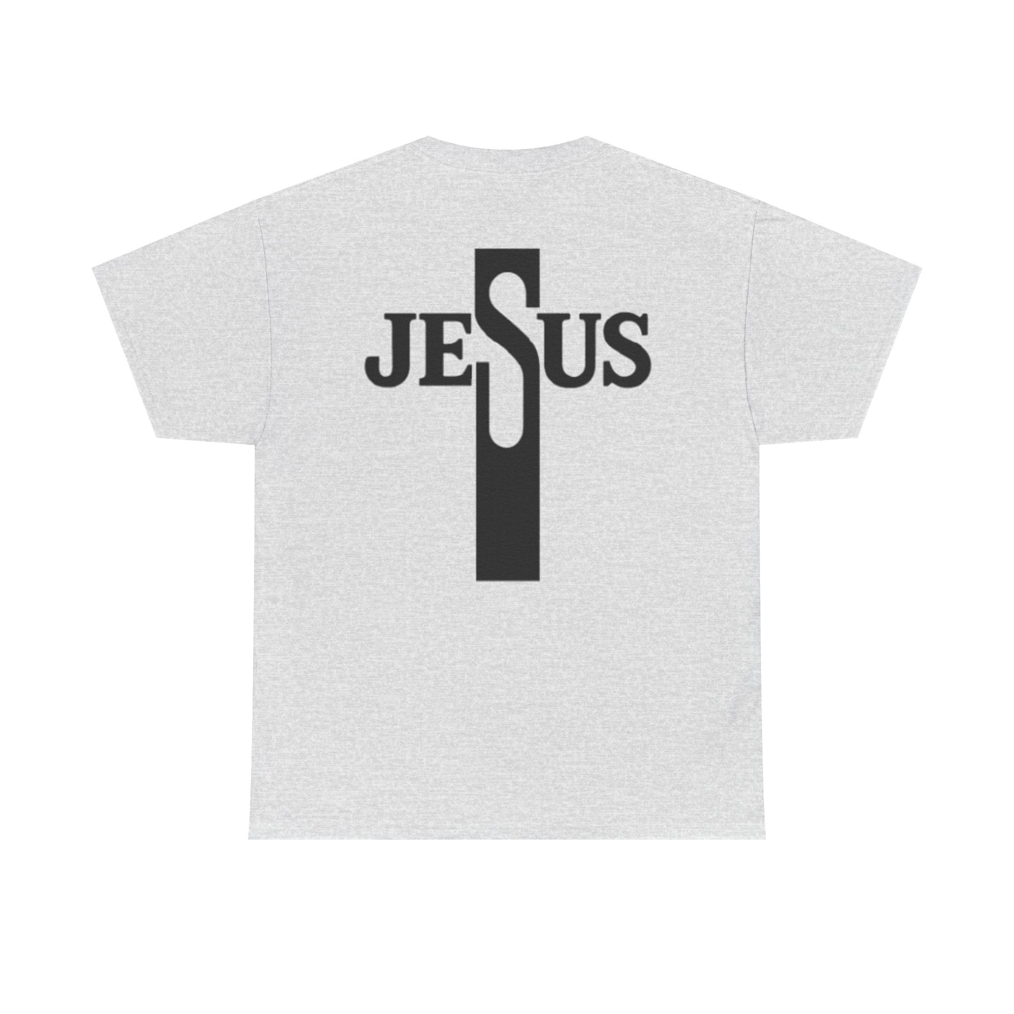 Heavy Cotton Tee - Jesus Cross