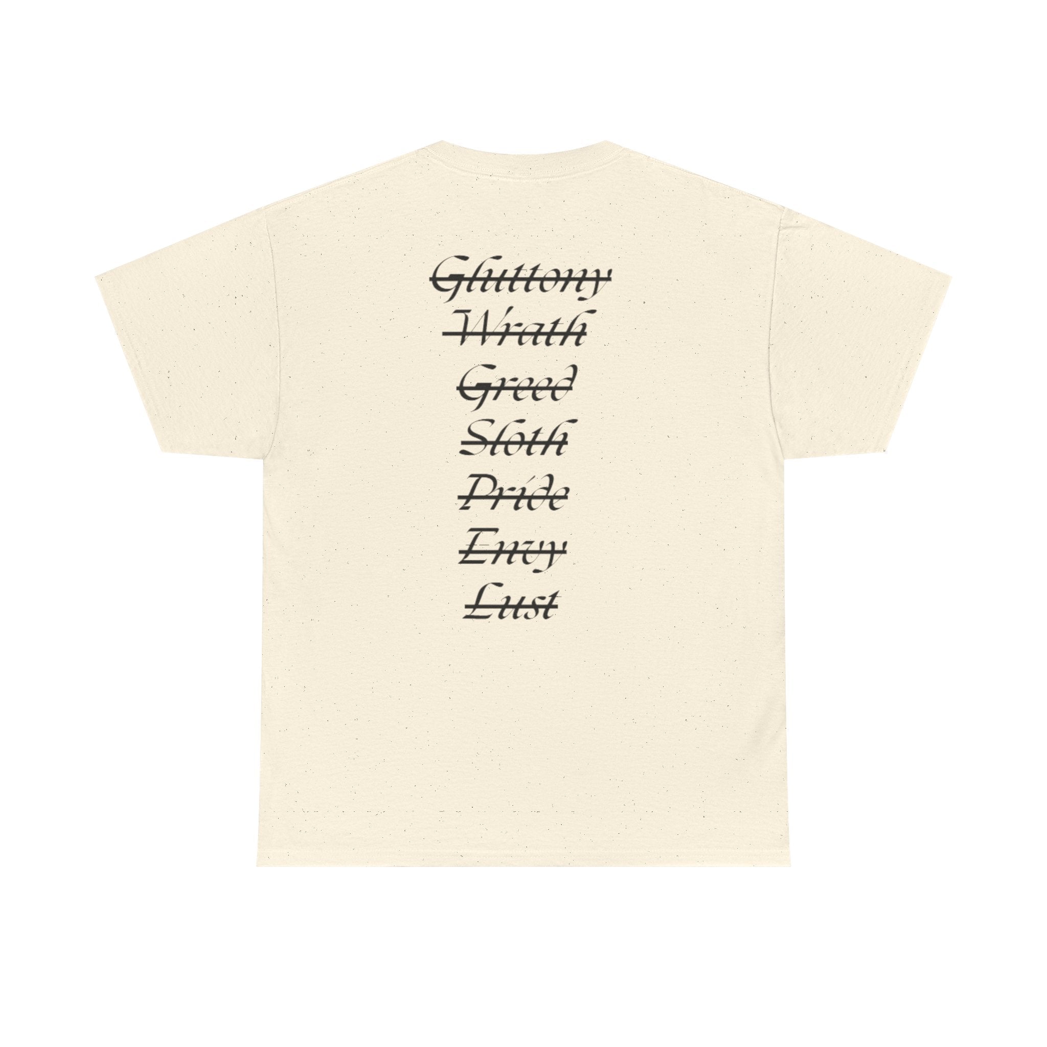 Heavy Cotton Tee - 7 sins