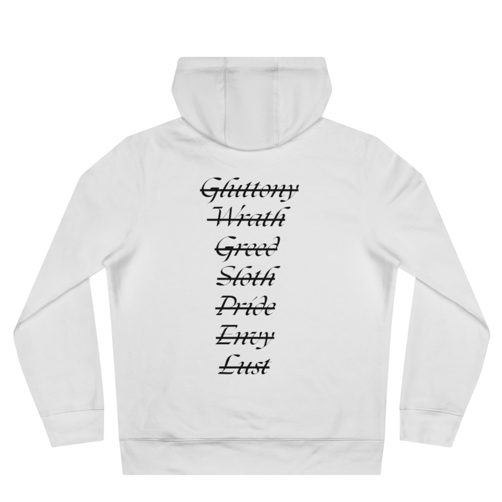 Hooded Sweatshirt - 7 sins