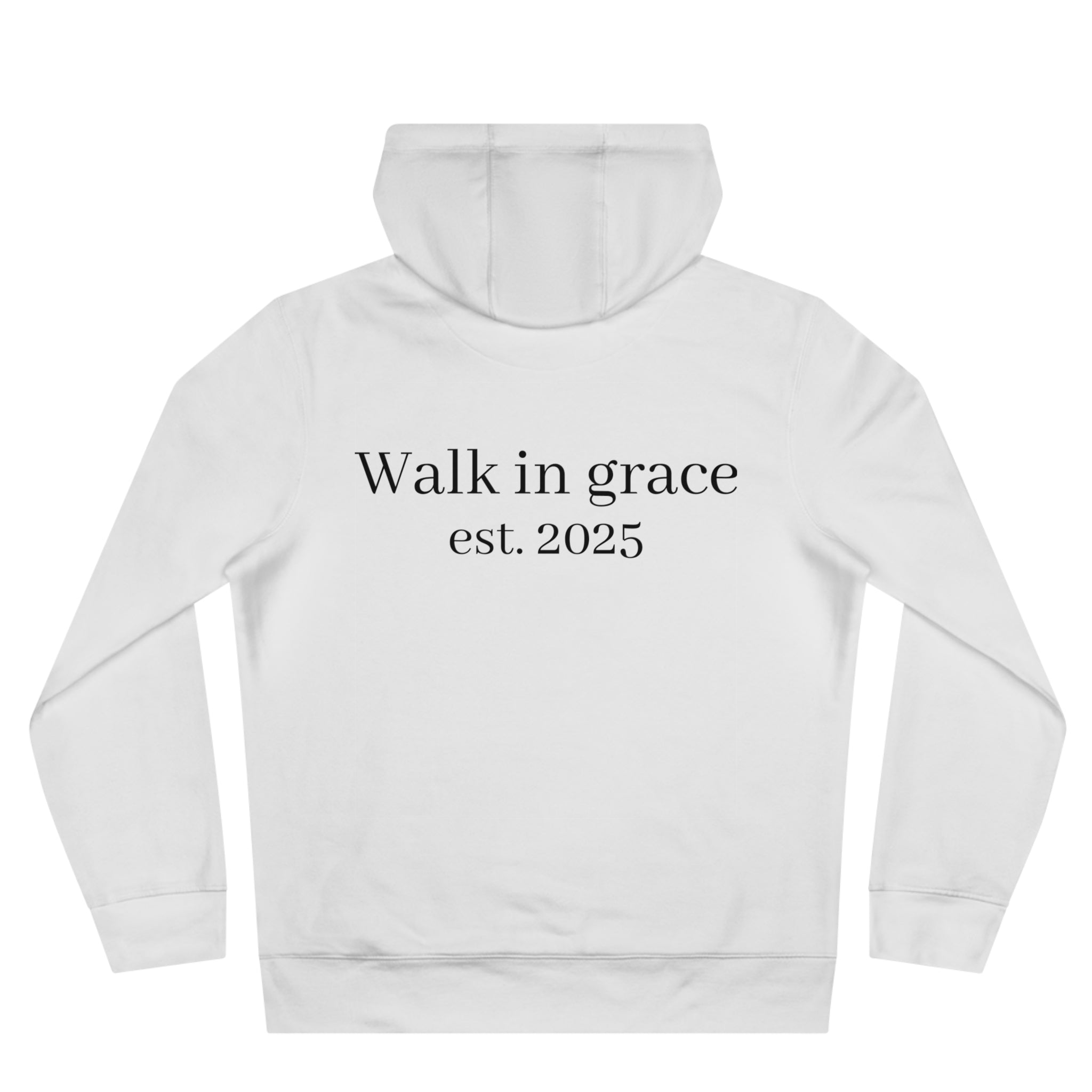 Hooded Sweatshirt - Walk in Grace est 2025