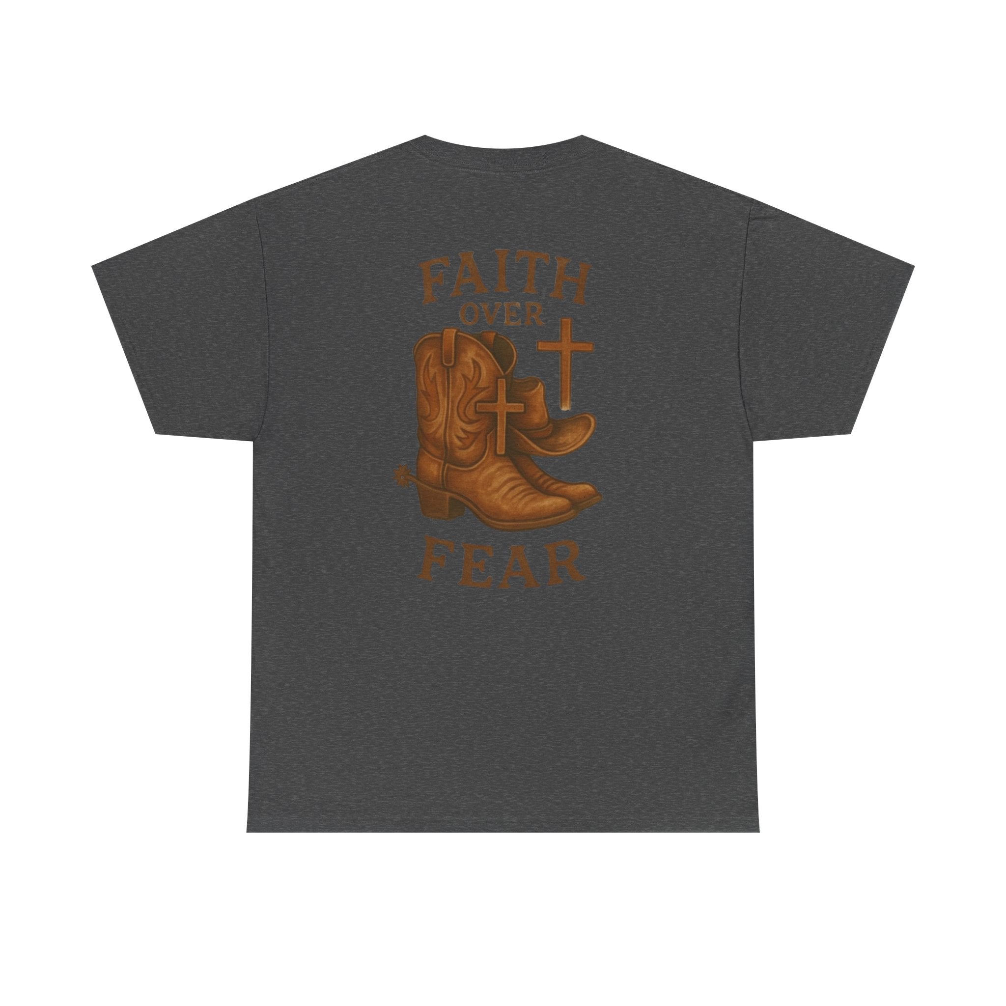 Heavy Cotton Tee - Faith Over Fear