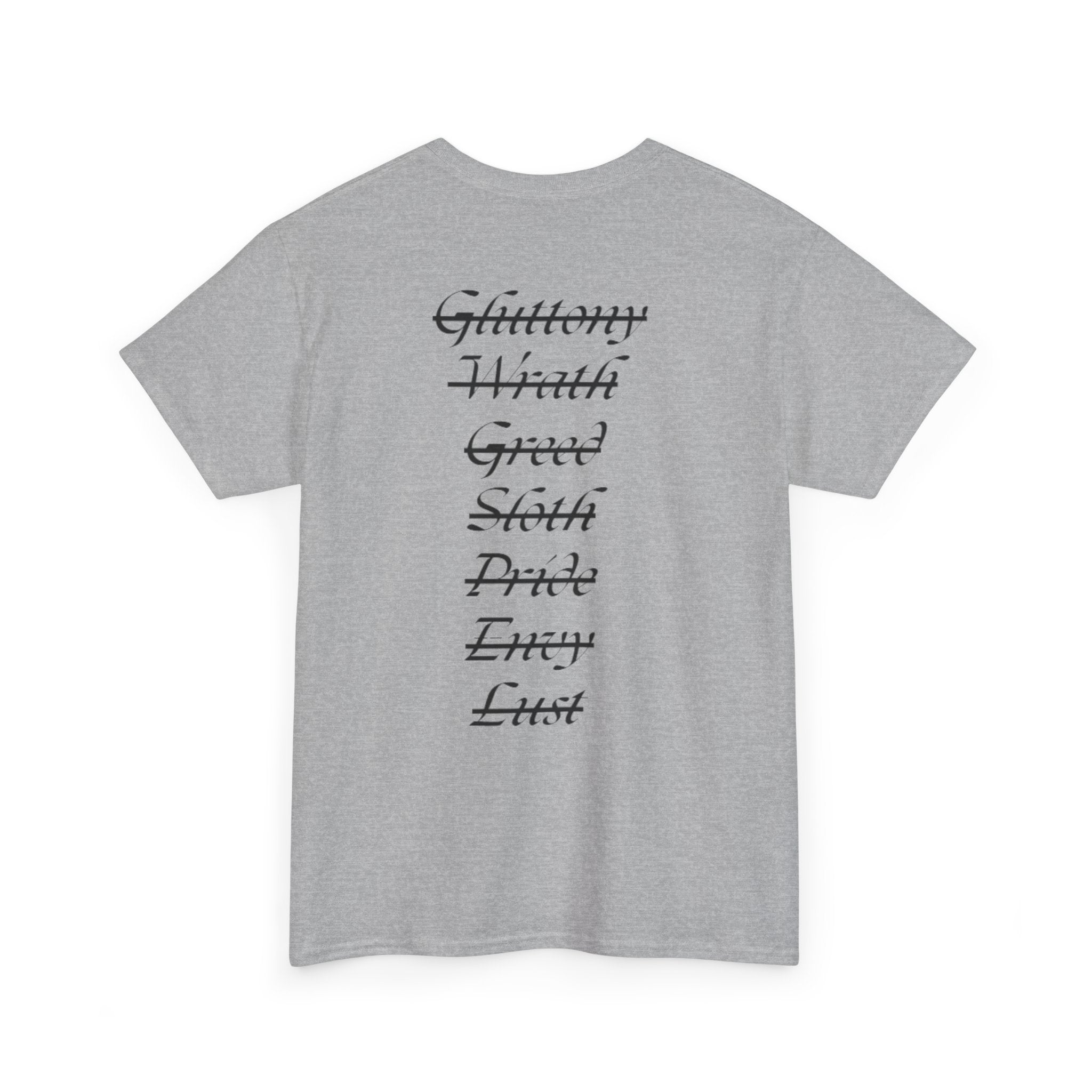 Heavy Cotton Tee - 7 sins