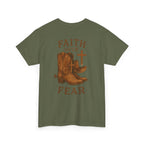 Heavy Cotton Tee - Faith Over Fear