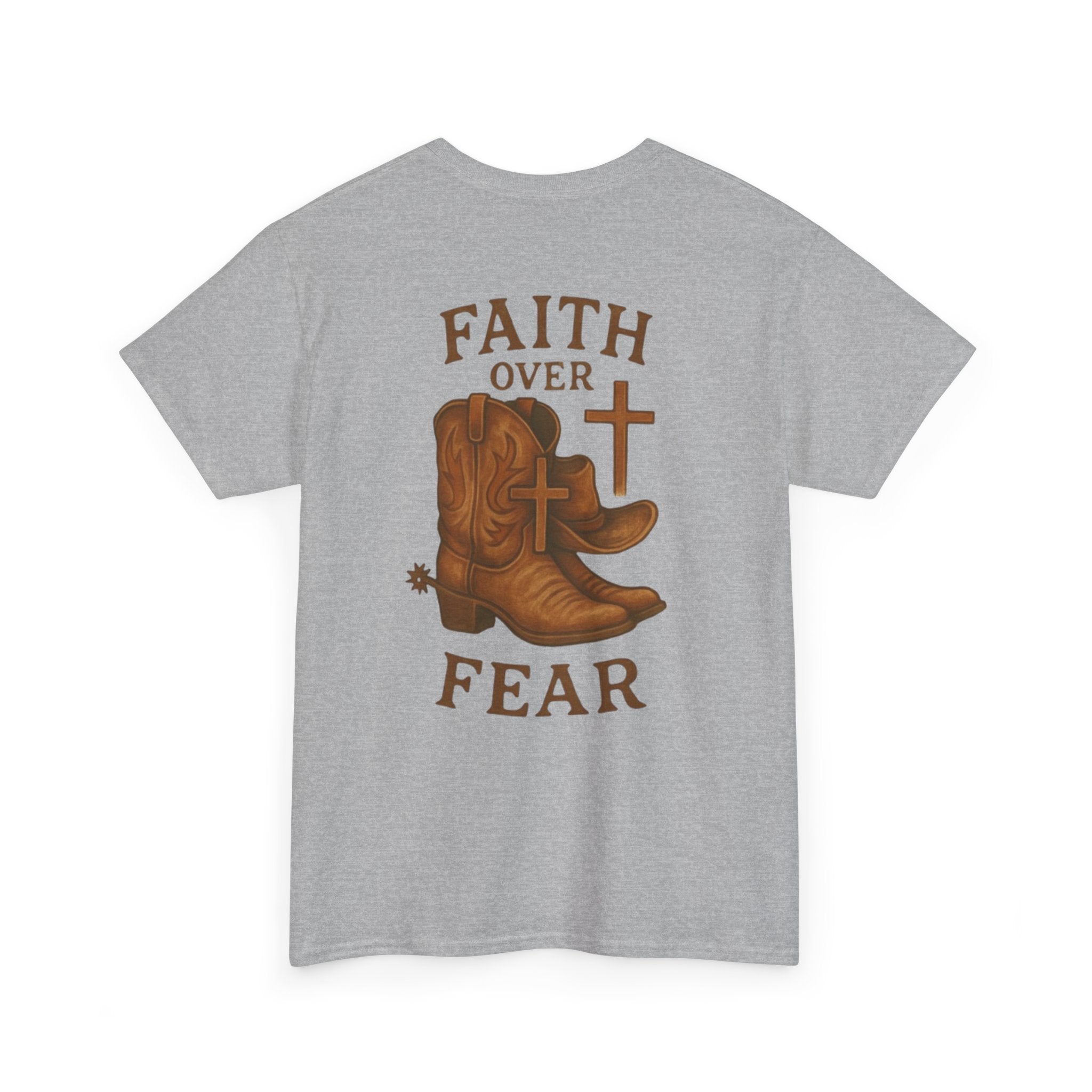 Heavy Cotton Tee - Faith Over Fear